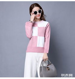 圖 2016年秋冬新款女款圓領毛衣女式毛衣廠家直銷 廣州服裝 鞋帽 箱包