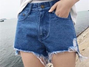 圖 夏季牛仔短褲批發 工廠直銷貨源牛仔短褲5元批發 天津服裝 鞋帽 箱包