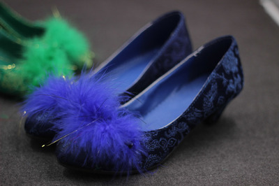 新款紅色新娘鞋綠色藍色上轎鞋高跟低跟孕婦結(jié)婚鞋子婚禮敬酒鞋伴娘鞋 岸森圓頭單鞋型號【價格 圖片 品牌 報價】-蘇寧易購富天興鞋帽服飾專營店